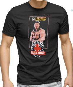 Official British Bulldog WWE Legends Shirt