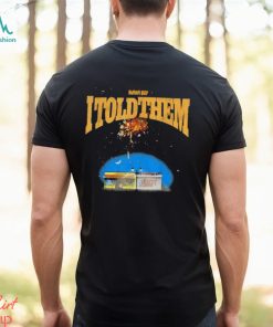 Official Burna boy I told them T shirt