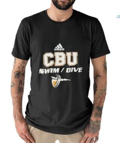 Official CBU Swim Dive Logo T shirt