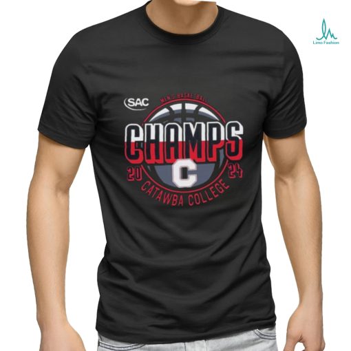 Official Catawba College Men’s Basketball 2024 SAC Regular Season Champions T Shirt