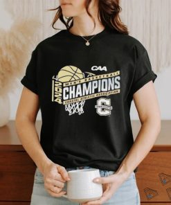 Official Charleston Cougars Blue 84 Unisex 2024 Caa Men’s Basketball Conference Tournament Champions Locker Room Shirt