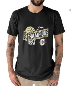 Official Charleston Cougars Blue 84 Unisex 2024 Caa Men’s Basketball Conference Tournament Champions Locker Room Shirt