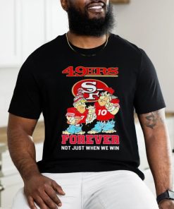 Official Charvarius Ward and Jimmy Garoppolo cartoon SF 49ers forever not just when we win shirt