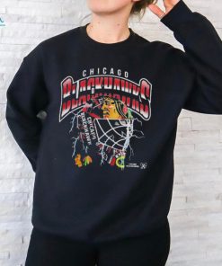 Official Chicago blackhawks 2024 crease lightning shirt