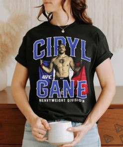 Official Ciryl Gane French Flag UFC Heavyweight Division shirt