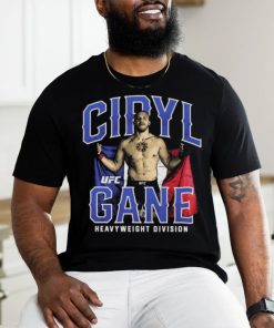 Official Ciryl Gane French Flag UFC Heavyweight Division shirt