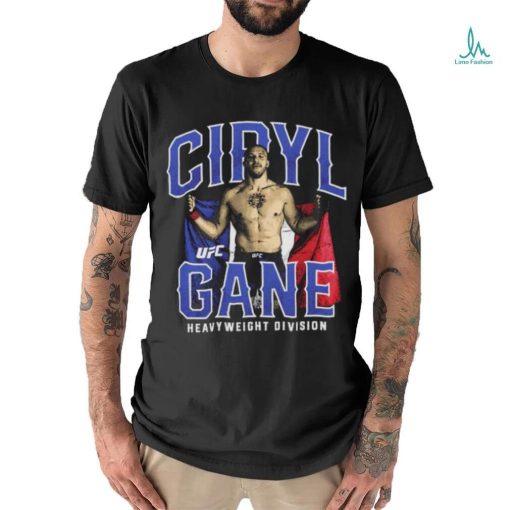 Official Ciryl Gane French Flag UFC Heavyweight Division shirt