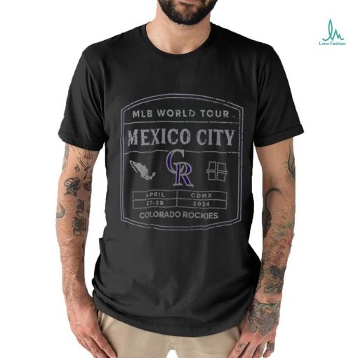 Official Colorado Rockies 2024 MLB World Tour Mexico City Series Shirt