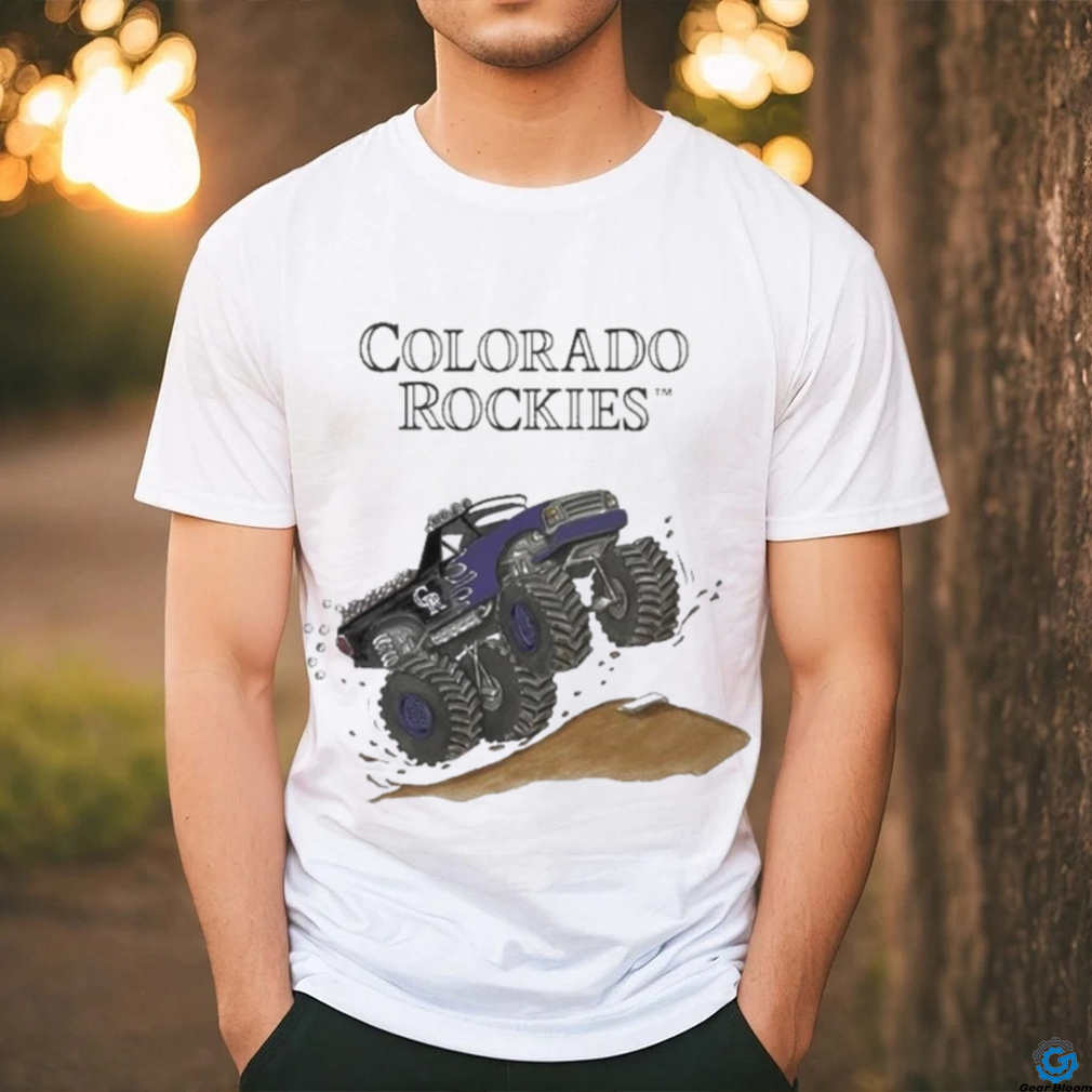 Official Colorado Rockies Monster Truck MLB Shirt Official Colorado Rockies Monster Truck MLB Shirt