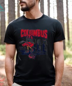 Official Columbus Blue Jackets Mitchell And Ness Youth Popsicle T Shirt