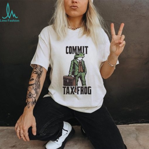 Official Commit tax frog shirt
