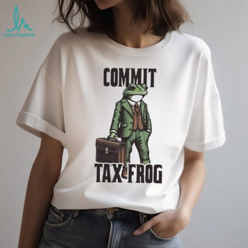 Official Commit tax frog shirt