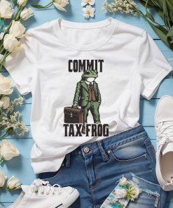 Official Commit tax frog shirt