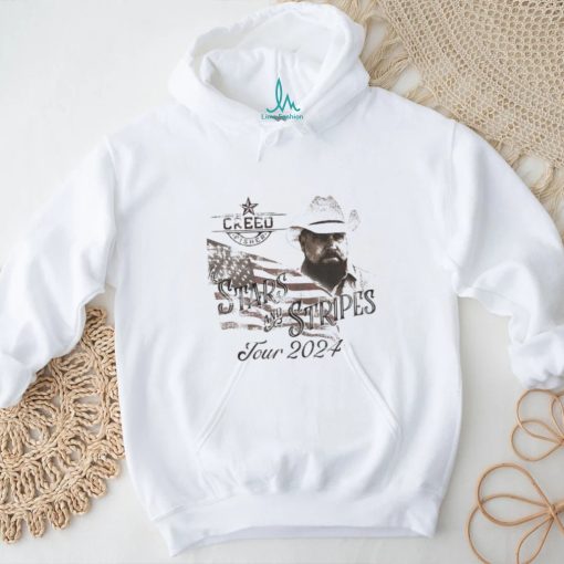 Official Creed Fisher – The Stars and Stripes Tour 2024 Shirt