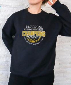 Official DORDT University Women's Basketball NAIA National Champions 2024 Hoodie Tee shirt