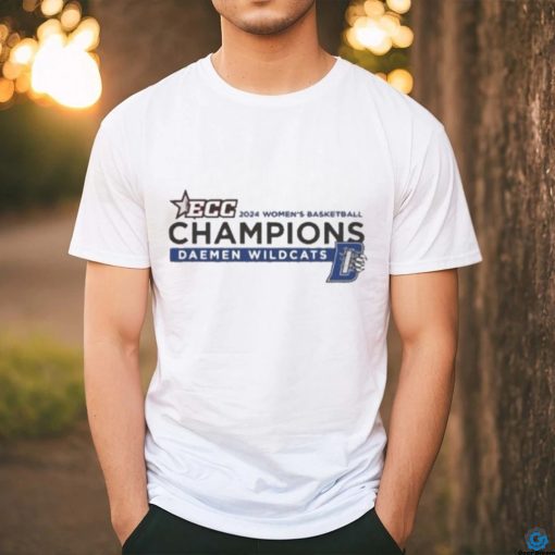 Official Daemen Wildcats 2024 ECC Men’s Basketball Champions Shirt