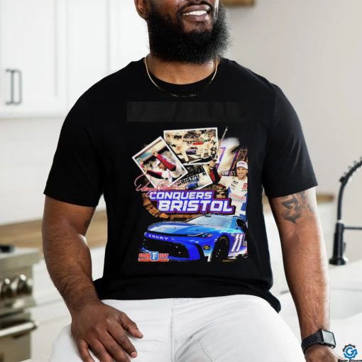 Official Denny Hamlin Conquers Bristol Motor Speedway Food City 500 Shirt