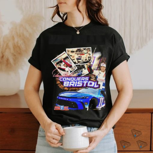 Official Denny Hamlin Conquers Bristol Motor Speedway Food City 500 Shirt