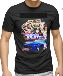 Official Denny Hamlin Conquers Bristol Motor Speedway Food City 500 Shirt