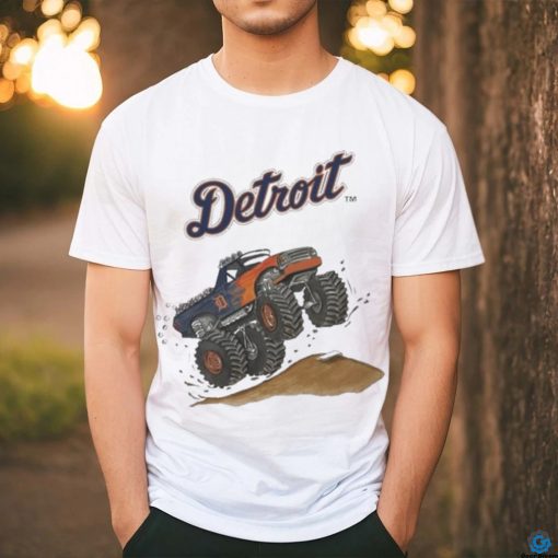 Official Detroit Tigers Monster Truck MLB Shirt