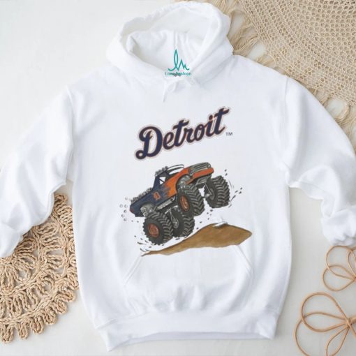 Official Detroit Tigers Monster Truck MLB Shirt
