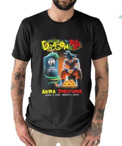 Official Dragon Ball Akira Toriyama 1955 2024 Paril 5 March 1 Shirt