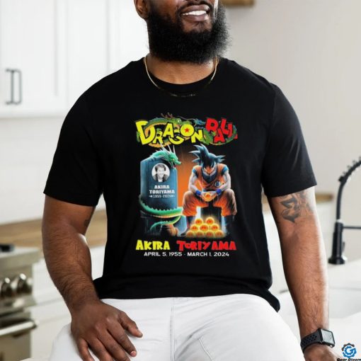 Official Dragon Ball Akira Toriyama 1955 2024 Paril 5  March 1 Shirt