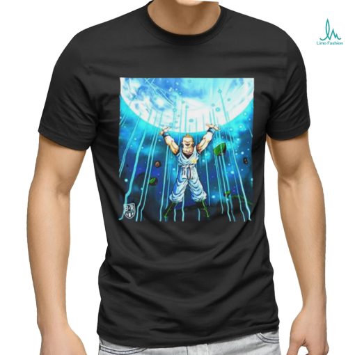 Official Dragon Ball Erling Haaland Rocked The Premier League With Manchester City For The Inspiration RIP Akira Toriyama Shirt