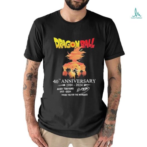 Official Dragon Ball Rip Akira Toriyama Thank You For Being A Part Of My Childhood Shirt