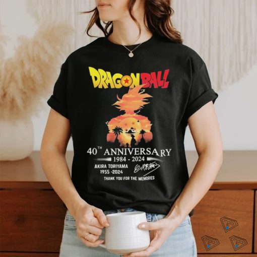 Official Dragon Ball Rip Akira Toriyama Thank You For Being A Part Of My Childhood Shirt