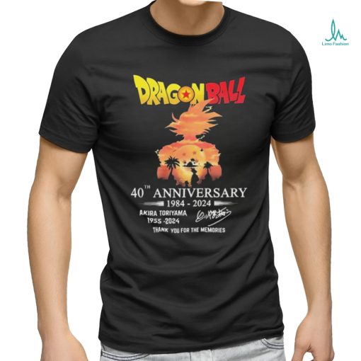 Official Dragon Ball Rip Akira Toriyama Thank You For Being A Part Of My Childhood Shirt