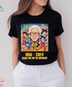 Official Dragon Ball Z Rip Akira Toriyama 1955 2024 Thank You for the memories T Shirt, hoodie, sweater, long sleeve and tank top Official Dragon Ball Z Rip Akira Toriyama 1955 2024 Thank You for the memories T Shirt