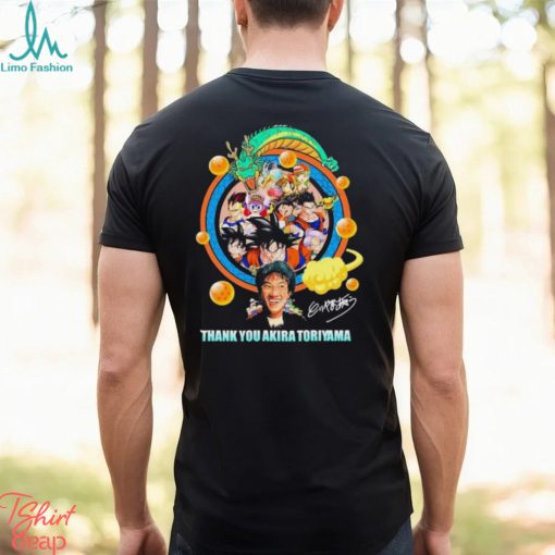Official Dragon Ball Z Thank You Akira Toriyama 1954 2024 Shirt