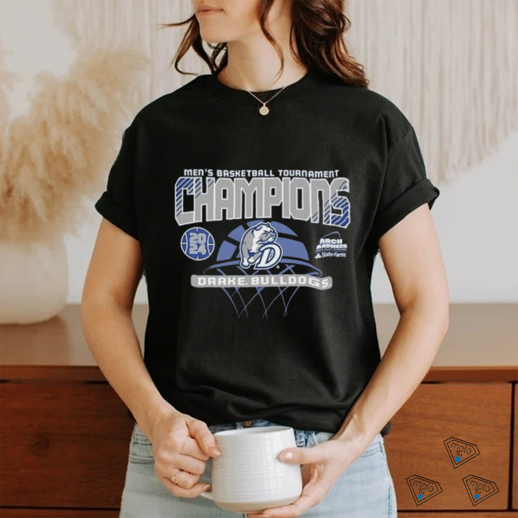 Official Drake Bulldogs 2024 Missouri Valley Men’s Basketball Conference Tournament Champions Shirt Official Drake Bulldogs 2024 Missouri Valley Men’s Basketball Conference Tournament Champions Shirt