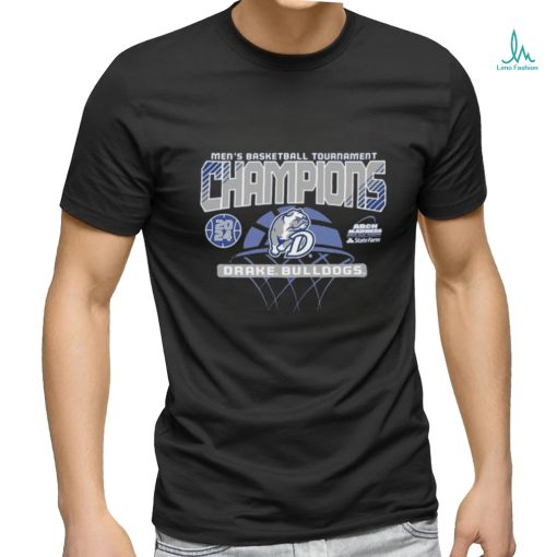 Official Drake Bulldogs 2024 Missouri Valley Men’s Basketball Conference Tournament Champions Shirt