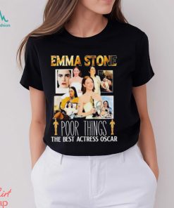 Official Emma Stone Poor Things The Best Actress Oscar Signature shirt
