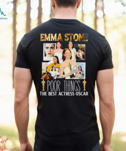 Official Emma Stone Poor Things The Best Actress Oscar Signature shirt