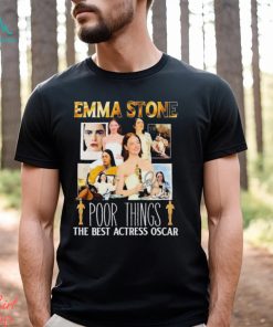 Official Emma Stone Poor Things The Best Actress Oscar Signature shirt