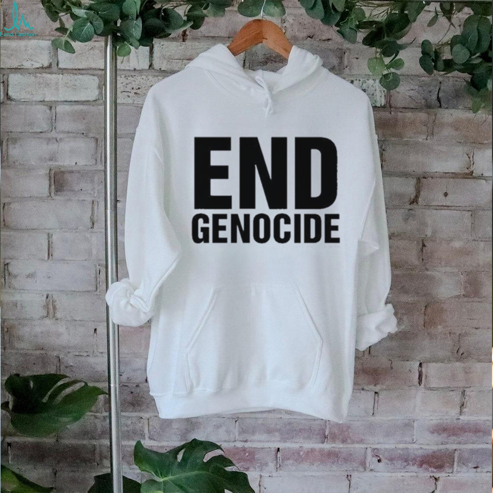 Official End Genocide Katharine Hamnett Shirt Official End Genocide Katharine Hamnett Shirt