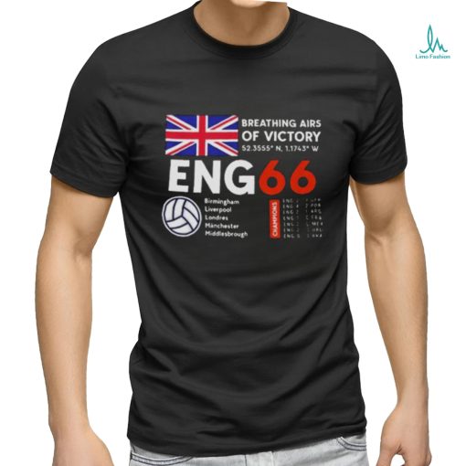 Official England Breathing Airs Of Victory 66 Shirt