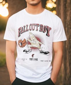 Official Fall Out Boy X Portland Trail Blazers Fanatics Branded So Much For (2Our) Dust New T Shirt