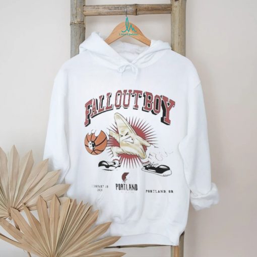 Official Fall Out Boy X Portland Trail Blazers Fanatics Branded So Much For (2Our) Dust New T Shirt