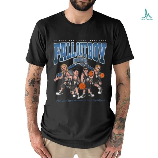 Official Fall Out Boy x Orlando Magic So Much For (2our) Dust Shirt