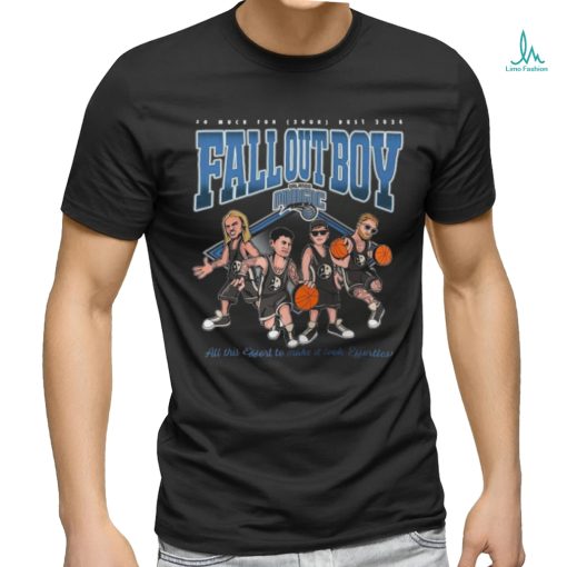 Official Fall Out Boy x Orlando Magic So Much For (2our) Dust Shirt