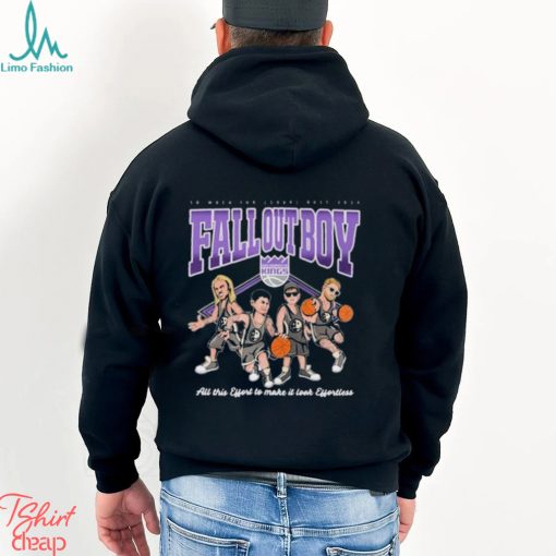 Official Fall Out Boy x Sacramento Kings Limited Edition Shirt