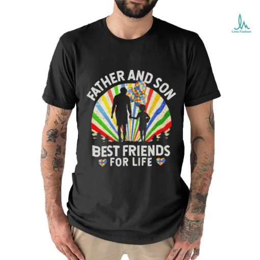 Official Father And Son Best Friends For Life Autism Awareness T Shirt