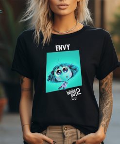 Official First Individual Poster Character Envy For Inside Out 2 Releasing In Theaters On June 14 Shirt