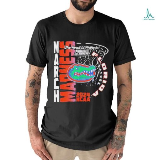 Official Florida Gators 2024 NCAA March Madness The Road To Phoenix Shirt