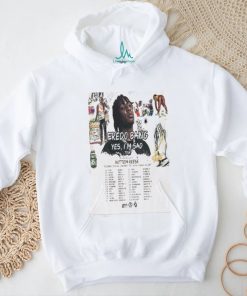 Official Fredo Bang Yes,I’m Sad Tour 24 T shirt