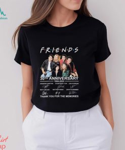 Official Friends 30th Anniversary 1994 2024 Thank You For The Memories Signatures Shirt